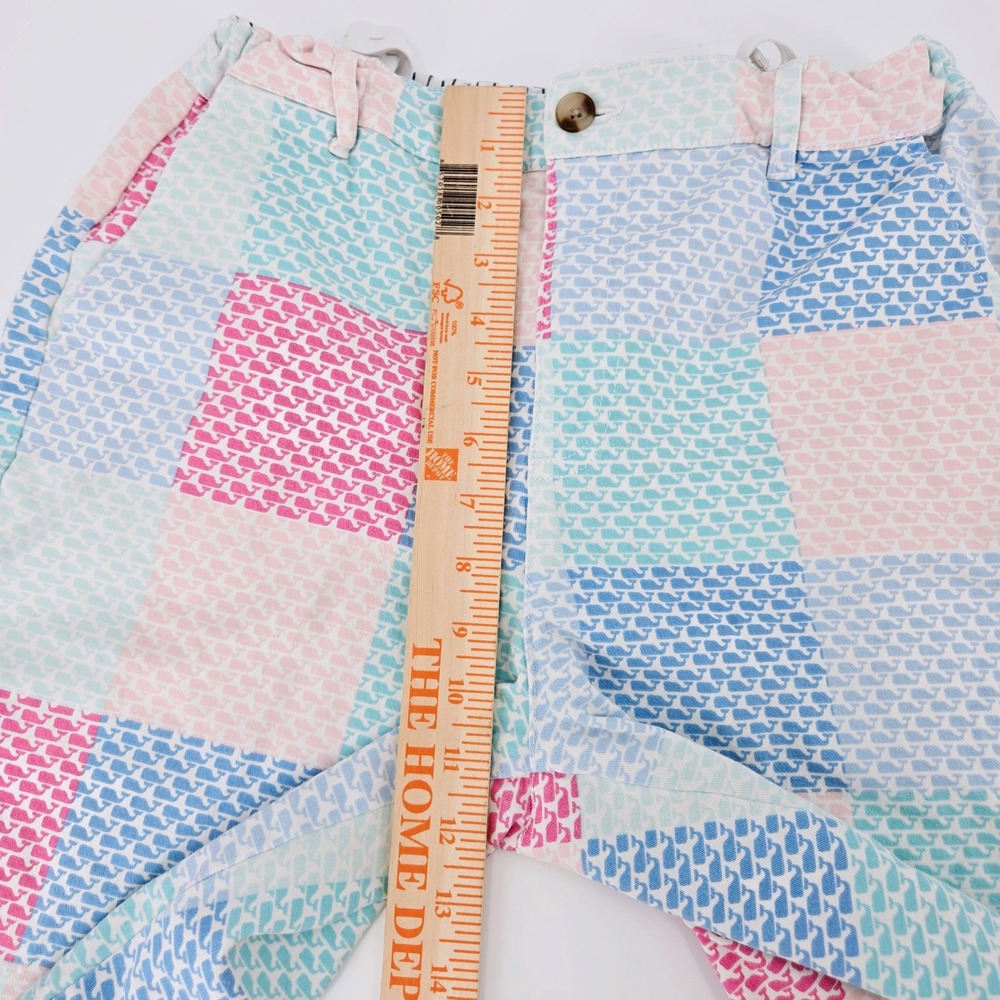 Vineyard Vines for Target Boys Patchwork Whale Shorts Size XL 16 Preppy - Picture 8 of 8